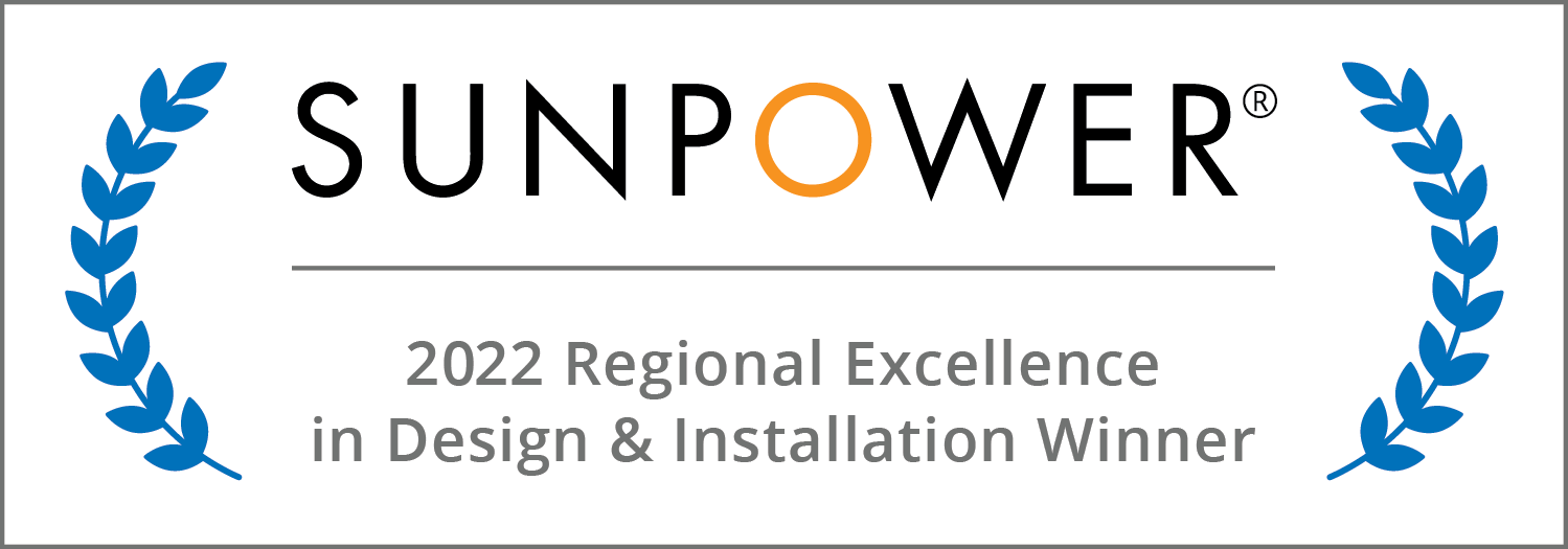 2022 Regional Excellence In Design & Installation Winner Badge