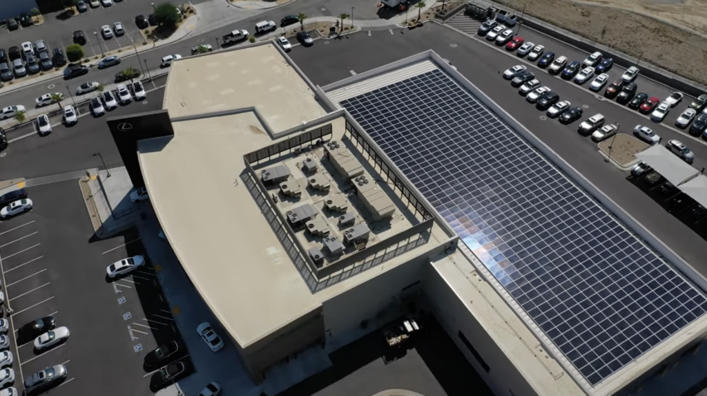 Renova Energy Solar Installation for Shottenkirk Desert Lexus | Coachella Valley Solar Experts