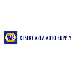 NAPA Desert Area Auto Supply Logo in blue font 