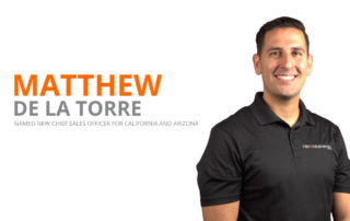 RENOVA ENERGY APPOINTS MATTHEW DE LA TORRE AS NEW CHIEF SALES OFFICER FOR CALIFORNIA AND ARIZONA